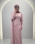 Robe de soirée Asell Rose