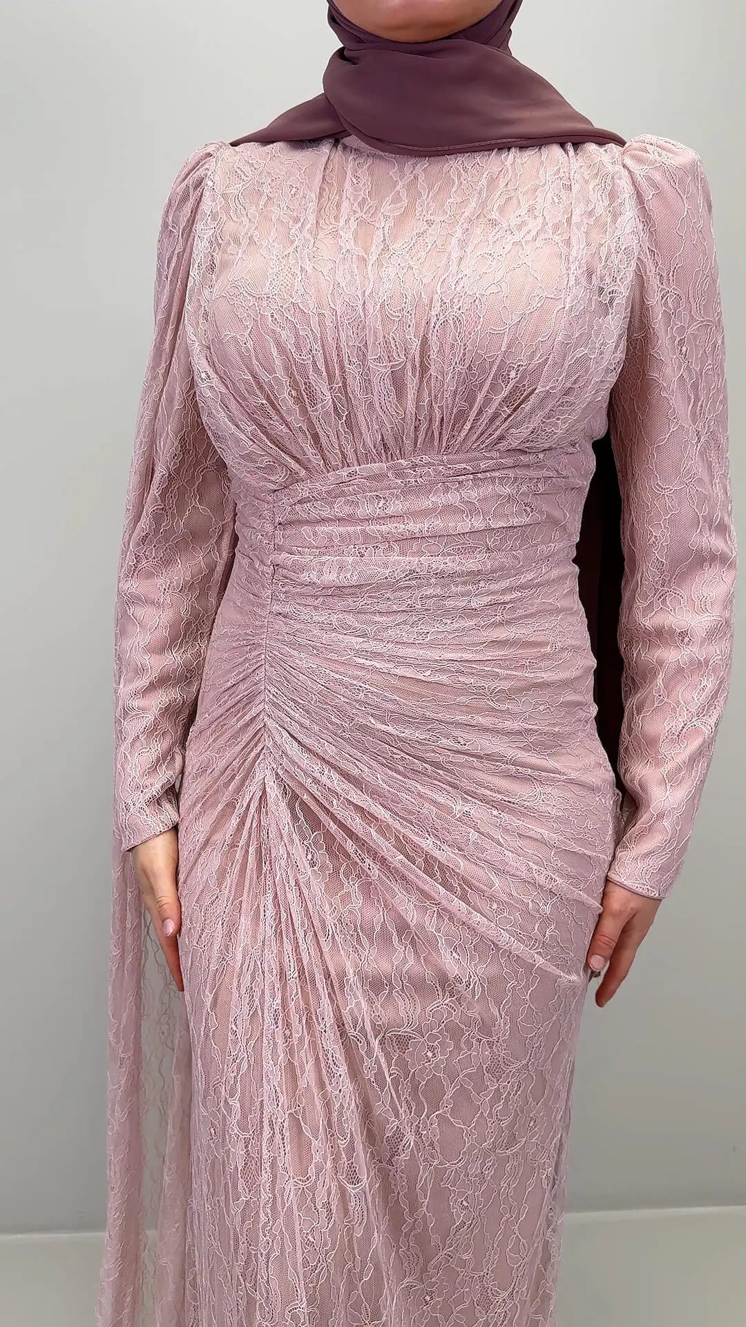 Robe de soirée Asell Rose
