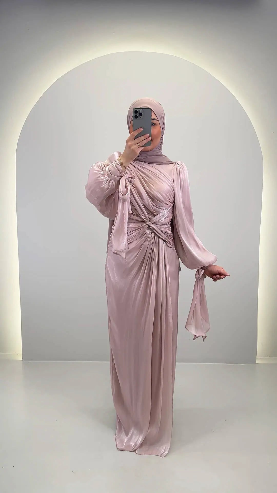 Yildiz Robe de Soirée Rose