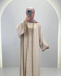 Lima Ensemble Abaya Beige