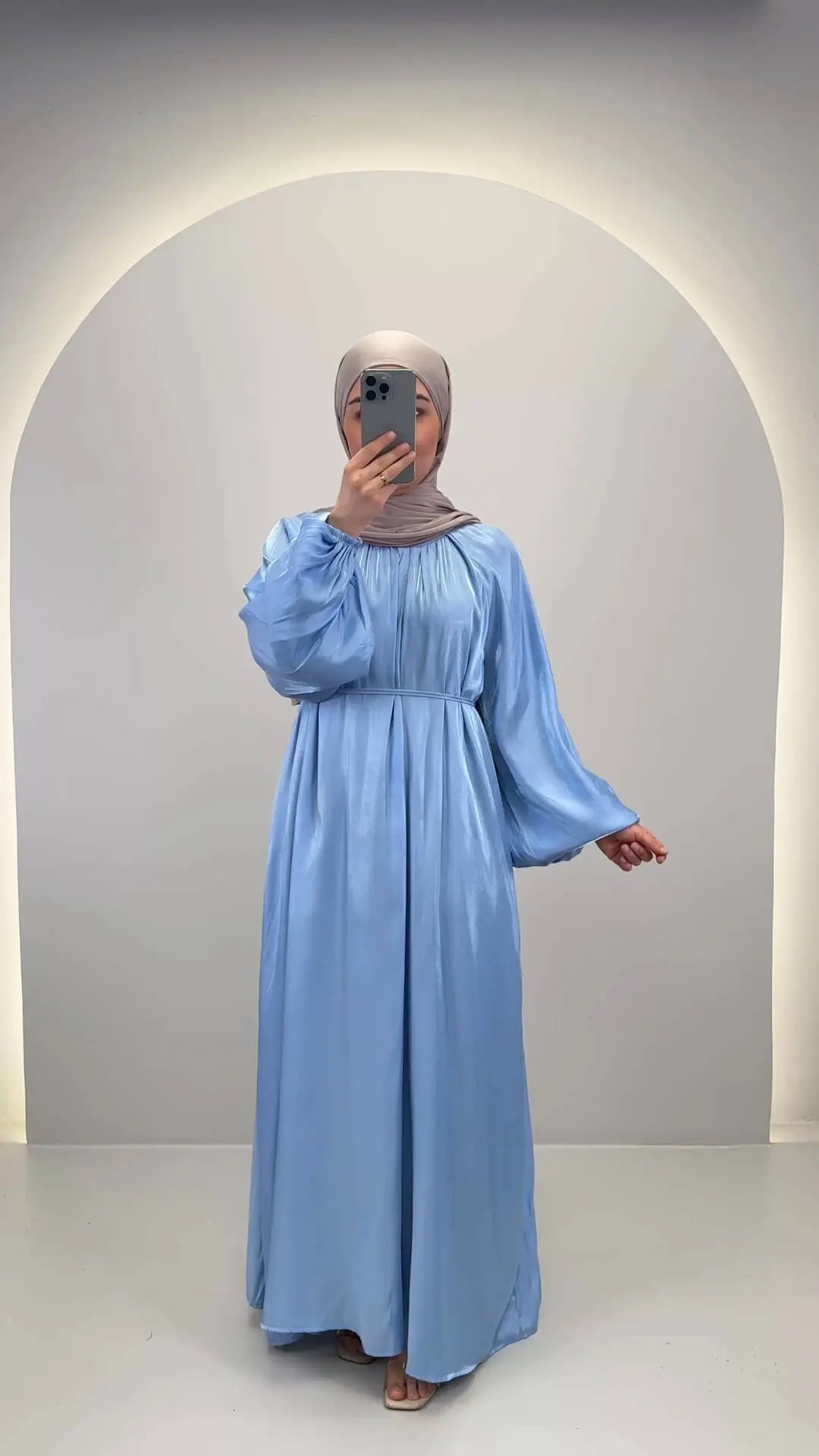 Simla Abaya Blau