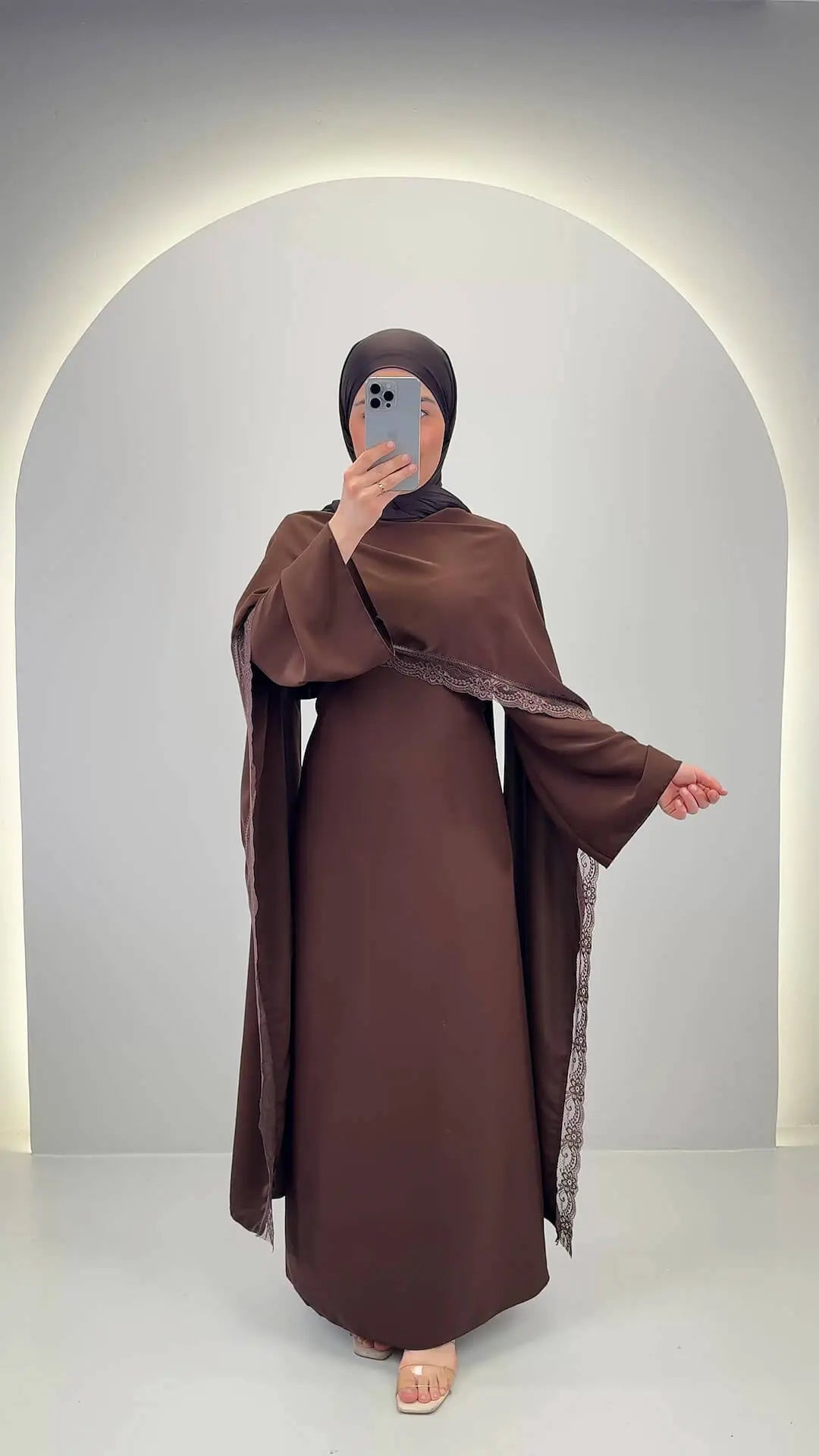 Gizi Abendkleid Braun