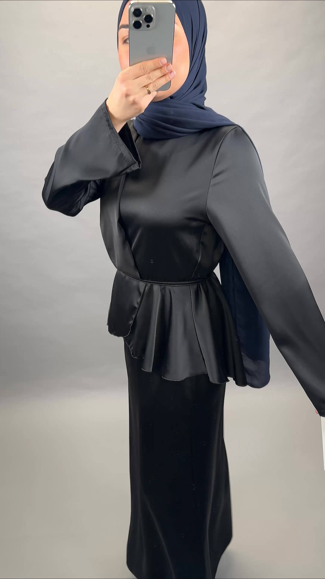 Siana evening dress black