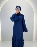 Robe de soirée Diya bleu foncé