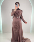 Efila Abendkleid Marron