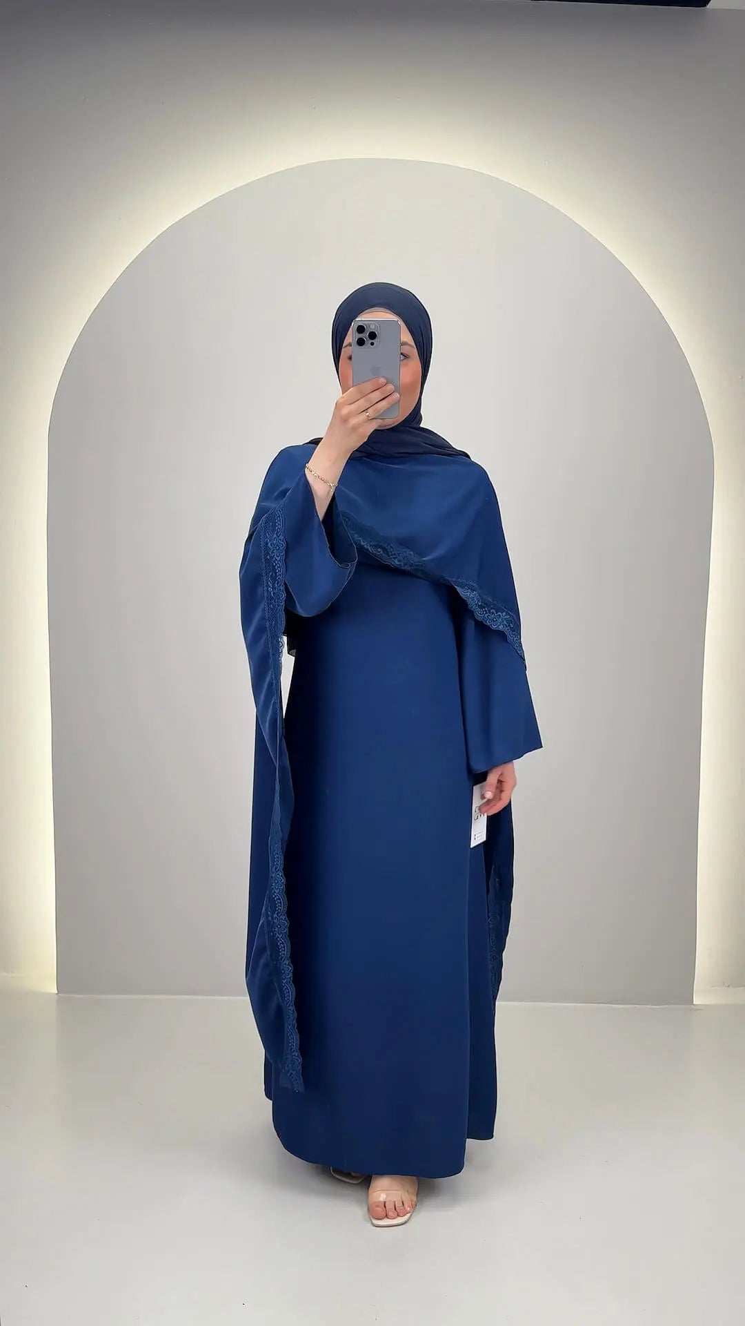 Gizi Abiye Koyu Mavi