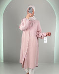 Yale Musselin Top Pink