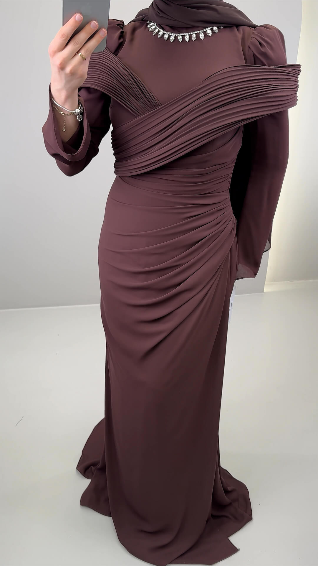 Sanya Abendkleid Braun