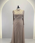 Robe de soirée Nayla Beige