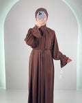 Riya Robe de soirée Marron