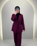 Outfit Esilya Rouge vin