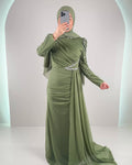 Efila Robe de soirée Verte