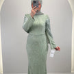 Robe de soirée Esmiya Menthe