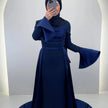 Robe de soirée Tuana bleu foncé
