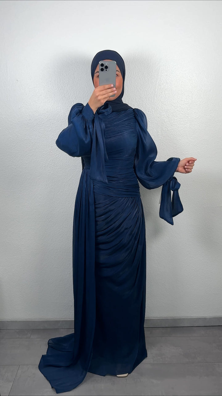 Dunja evening dress dark blue