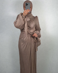 Yildiz Robe de soirée Taupe