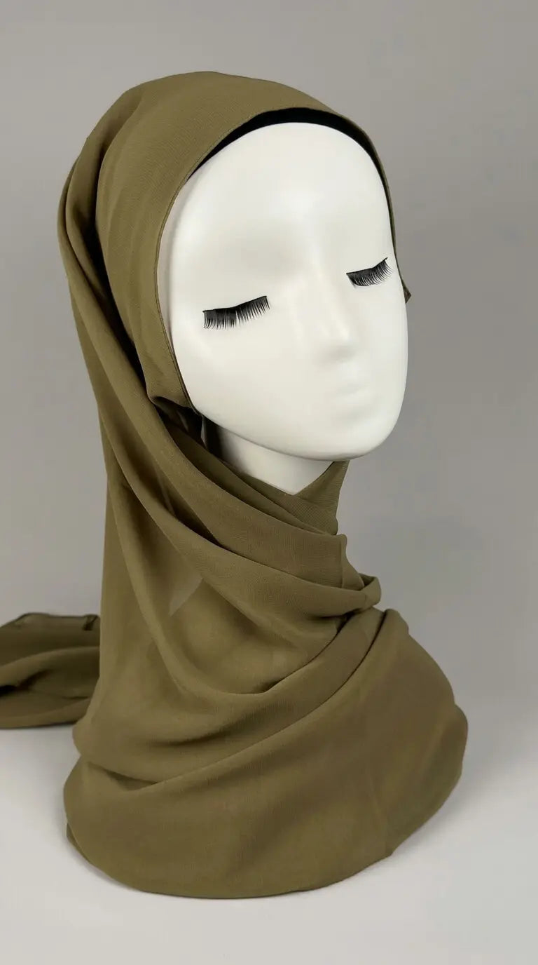 Sedef Chiffon Vert 04