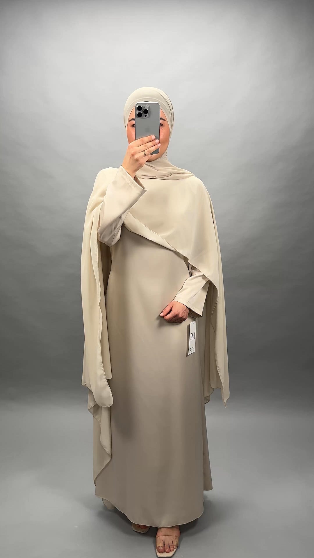 Hima Abendkleid Beige - Semode