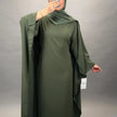 Abaya Hira Kaki
