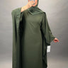 Abaya Hira Kaki