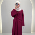 Lina Dress Burgundy