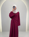 Lina Dress Burgundy