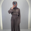 Robe de soirée Lale Taupe