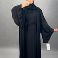 Pinar Abaya Set noir