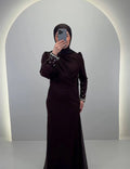 Rozan Abiye Kahverengi 01