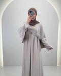 Abaya Melek taupe