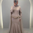 Robe de soirée Simay beige