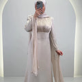Robe de soirée Yarenay Beige