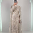 Robe de soirée Milea beige