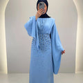 Robe de soirée Zehra Bleue
