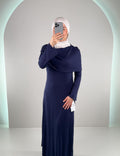 Robe Maniya Bleu foncé