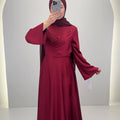 Kiraza Evening dress Burgundy