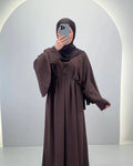 Abaya Melek marron