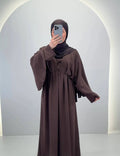 Melek Abaya Brown