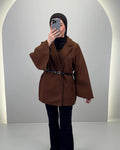 Manteau Sina Marron