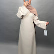 Classy Dress Beige
