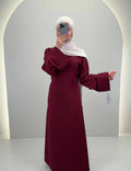 Classy Elbise Bordo