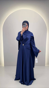 Robe de soirée Ilka Bleu foncé
