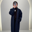 Miyaz Coat Dark Blue
