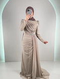 Efila Robe de soirée Beige