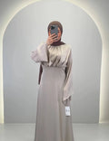 Esla Evening dress Beige