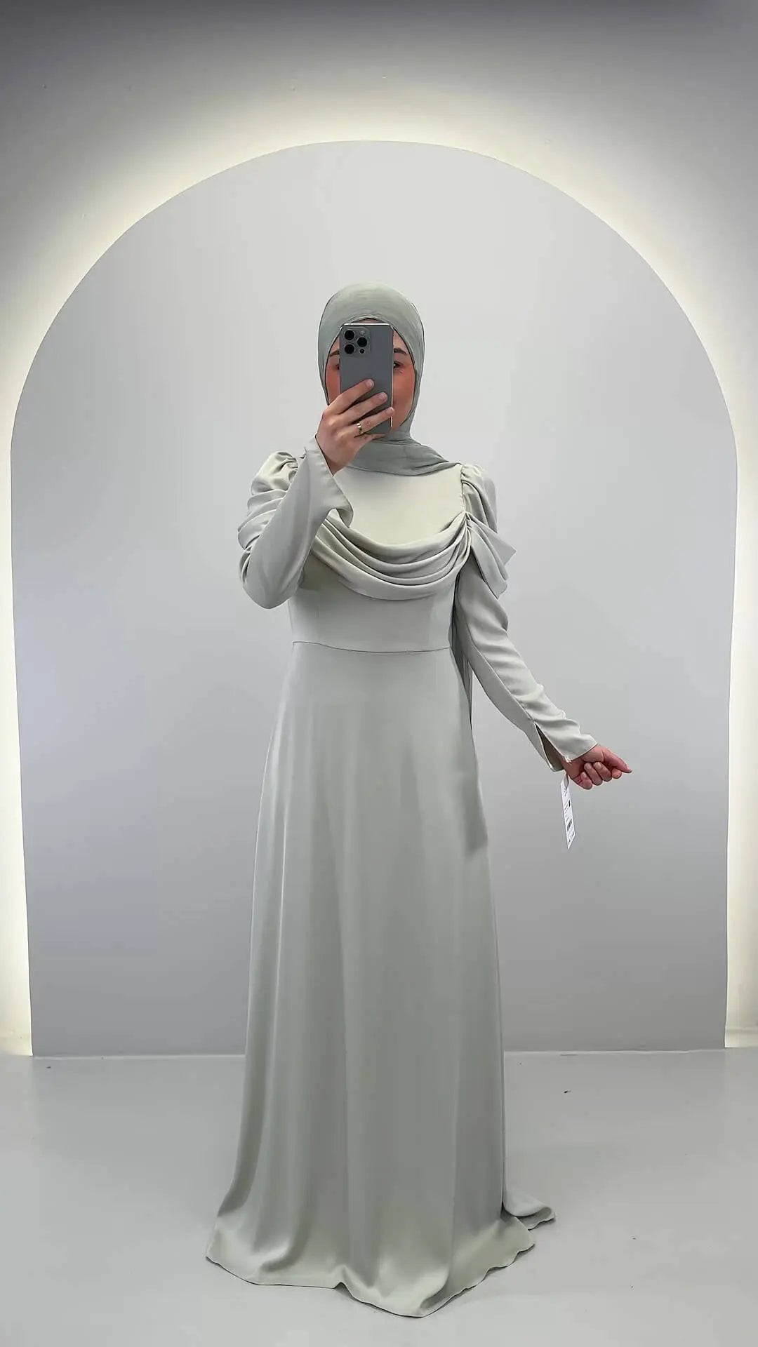 Esma Robe de soirée Menthe