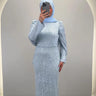 Robe de soirée Esmiya bleue