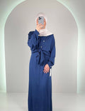 Fera Outfit Robe Bleu Foncé
