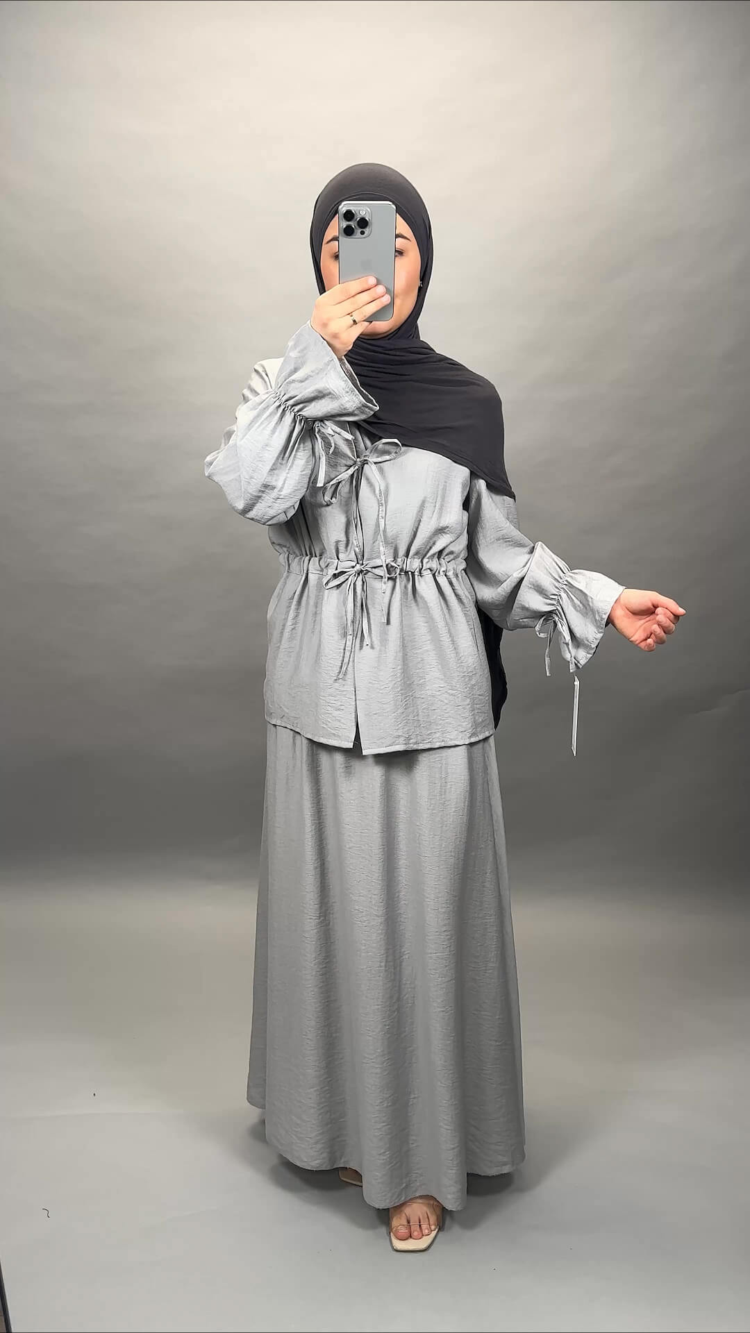 Asliya Outfit Gray
