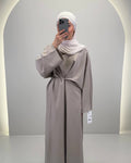 Lina Dress Taupe 01